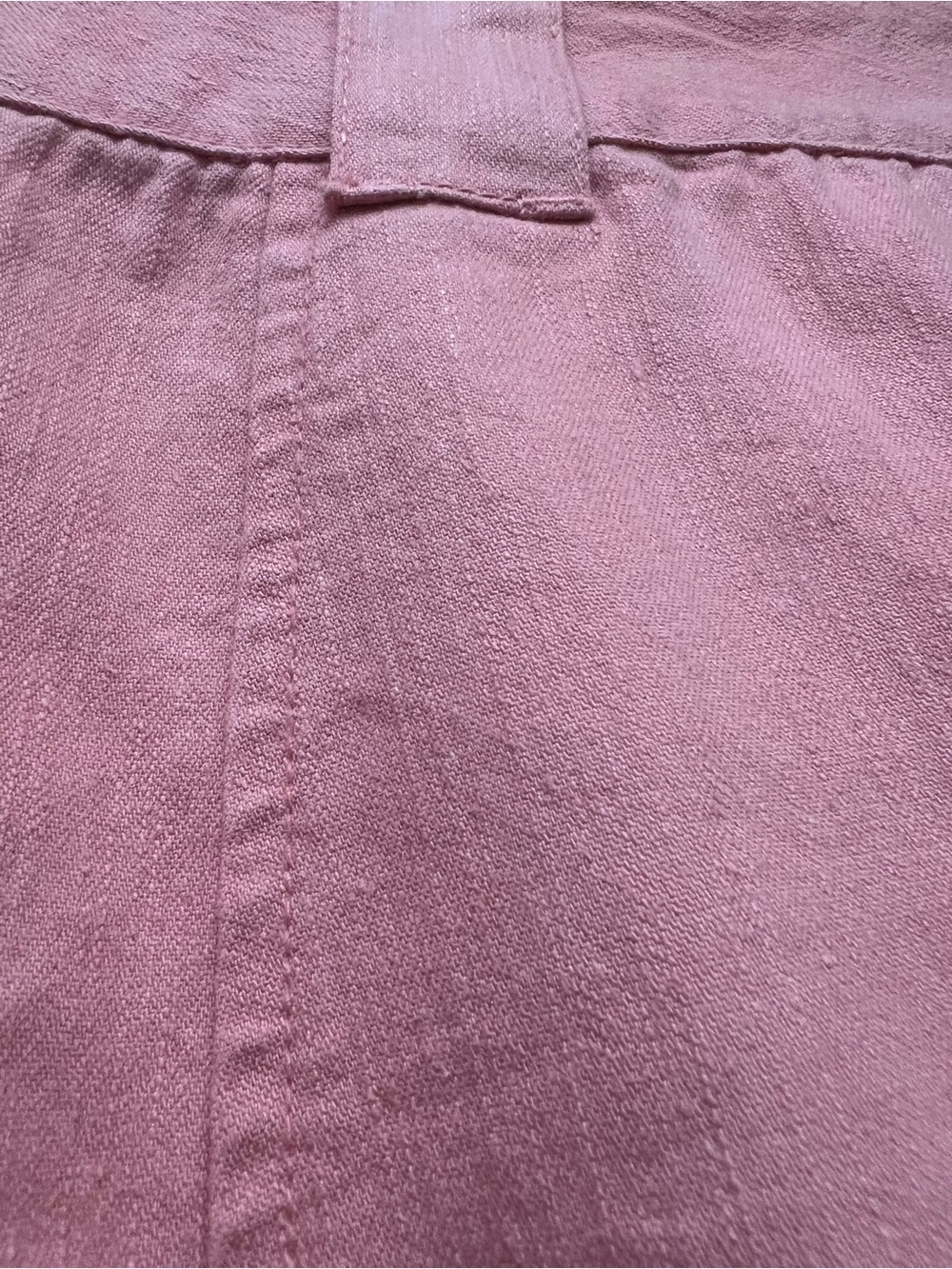 Halston Jeans pink denim skirt, vintage, NWOT - Picture 6 of 15